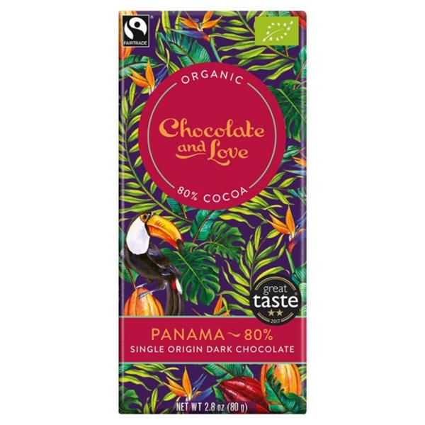 Schokoladen- und Liebe Panama Schokoladenbar 14 x 80g