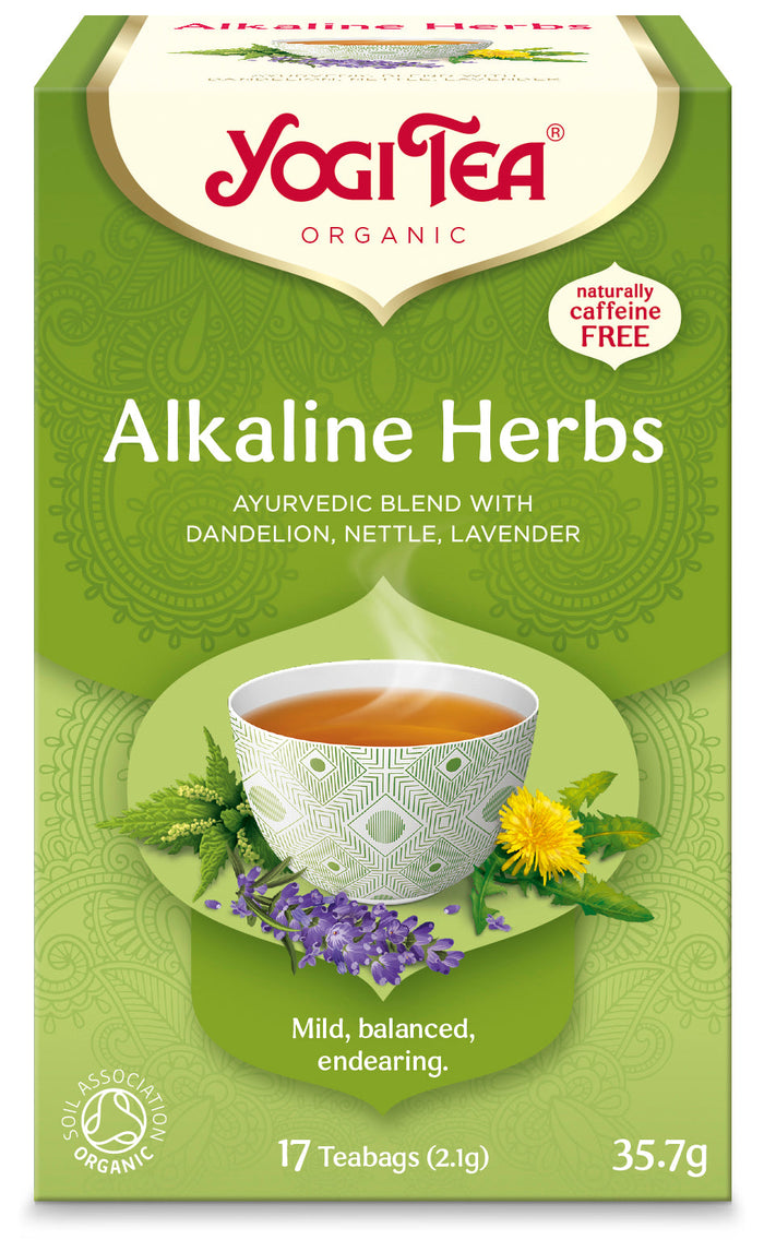 Yogi Tea alcaline Herbes 17 Pack x 6