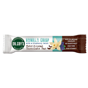 Dr Coy's Vanilla Crisp Chocolate Bar 20 x 35g