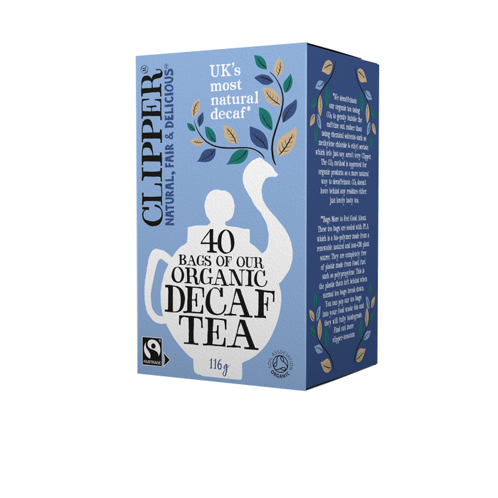 Clipper Organic Decaf Tea 40 Bags x 6