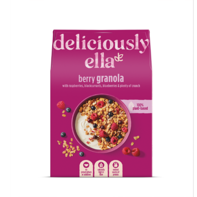 Deliciously Ella Berry Granola 6 x 400g