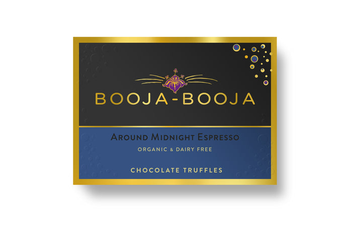 Booja Booja Around Midnight Espresso-Trüffel, 8 x 92 g