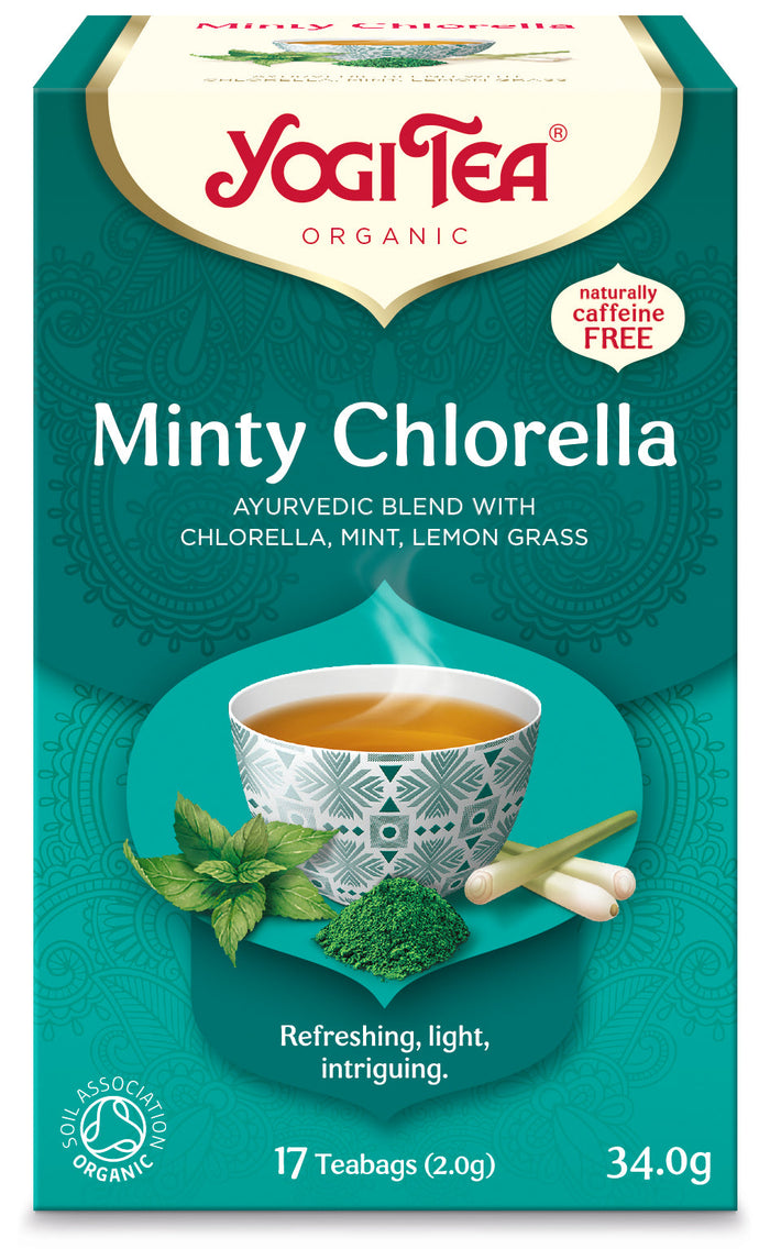 Yogi Tea Minty Chlorella 17 Beutel x 6