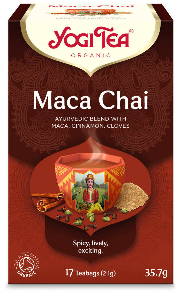 Yogi Tea Maca Chai 17 Bags x 6