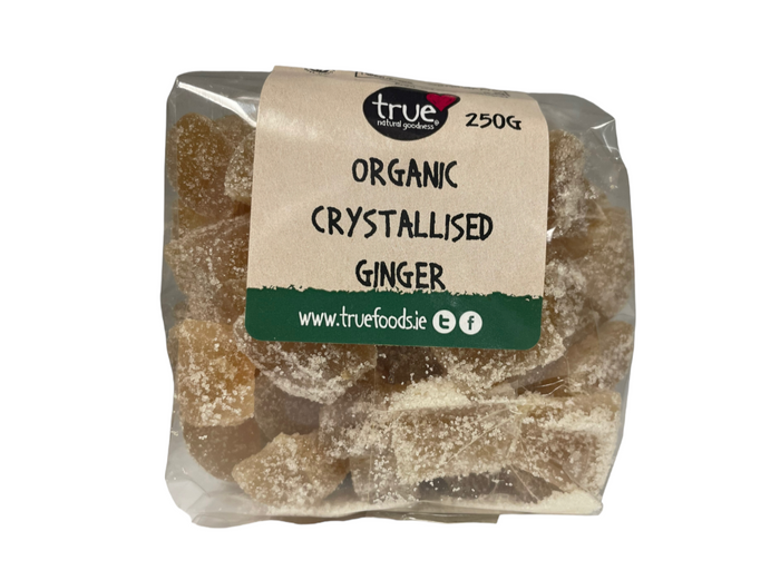 Gingembre cristallisé organique 6 x 250g