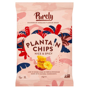 Nice & Spicy Plantain Chips 48028B Default Title / 10x75g