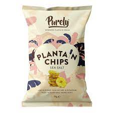 Sea Salt Plantain Chips 48029B Default Title / 10x75g