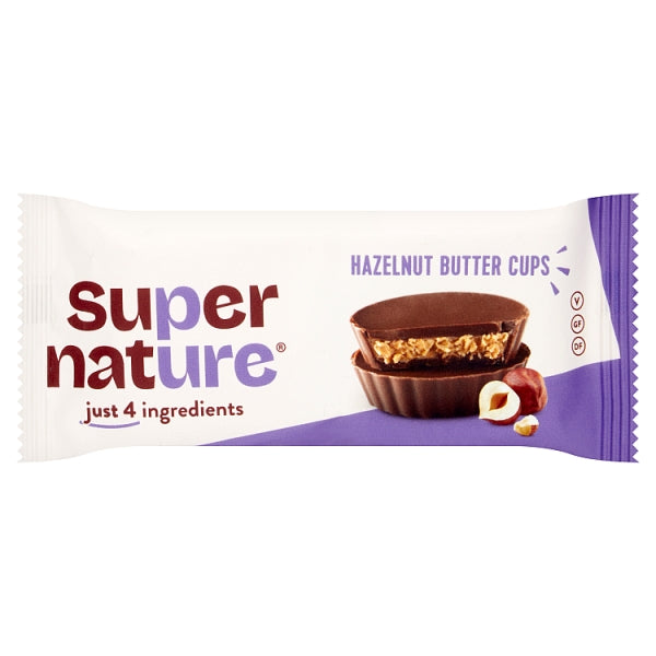 Supernature Haselnussbutterbecher 15 x 40g