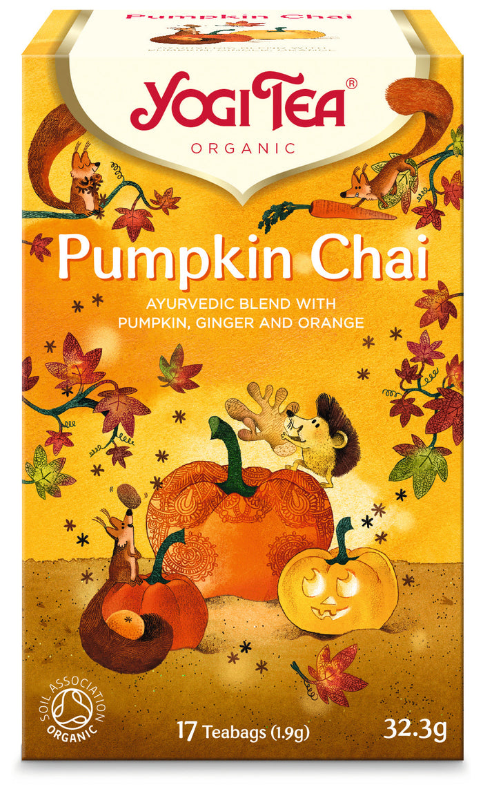 Yogi Tea Pumpkin Chai 17 sacs x 6