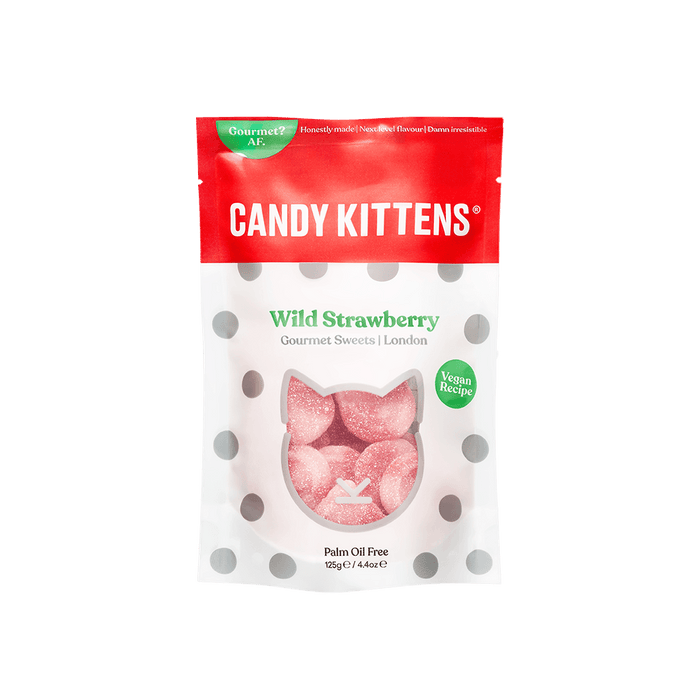 Candy Kittens Wild Strawberry 10 x 140g