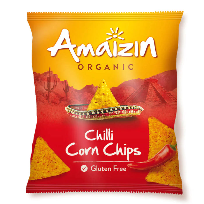 Amaizin Chips De Maïs Au Piment Bio 15 x 75g