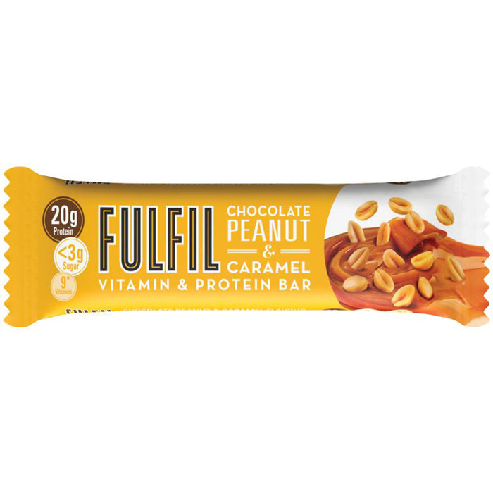 Fulfil Chocolate Peanut & Caramel Protein Bar 15 x 55g