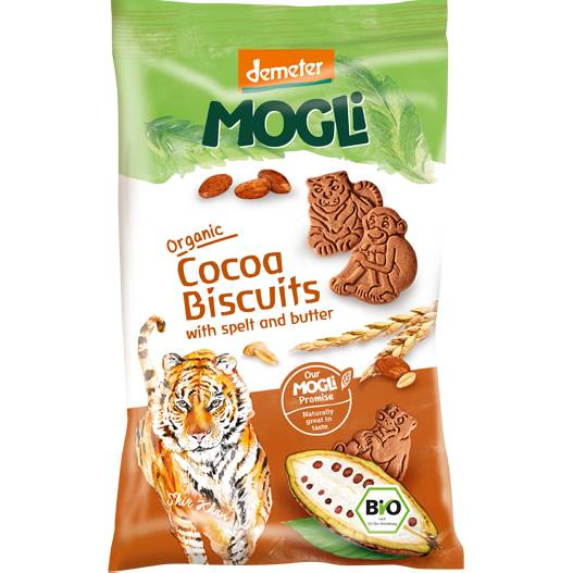 Mogli Oarganic Cacao Butter Biscuits 7 x 125g