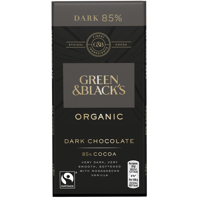 Green & Black's 85% dunkler Schokoladenbar 15 x 90 g