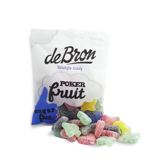 Fruit de poker de sucre de bron 12 x 90g