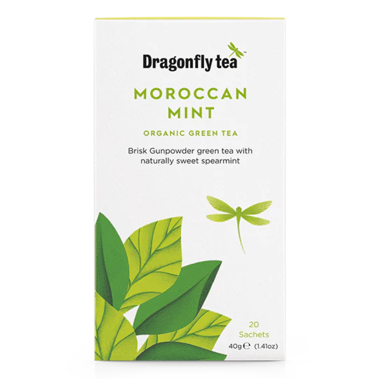 Dragonfly Moroccan Mint Tea 20 Bags x 4