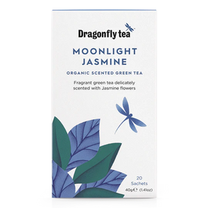 Dragonfly Moonlight Jasmine Grüner Tee 20 Beutel x 4