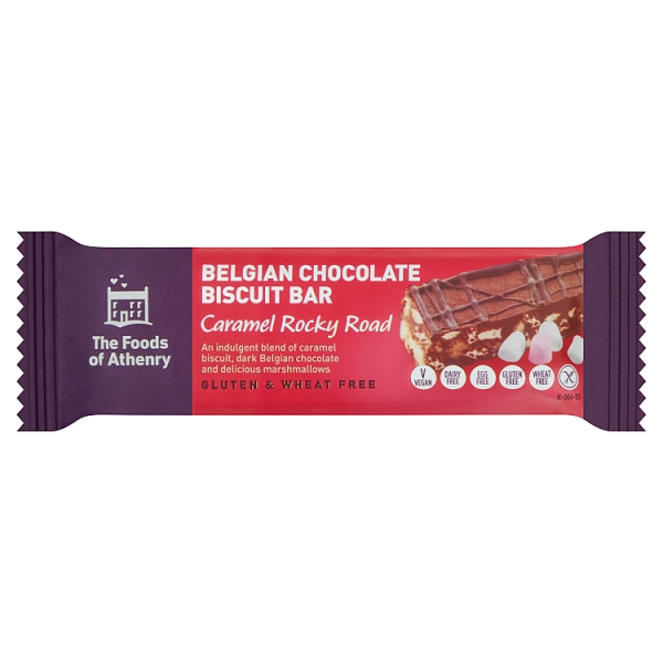 Lebensmittel von Athenry Caramel Rocky Road Biscuit Bar 20 x 55 g