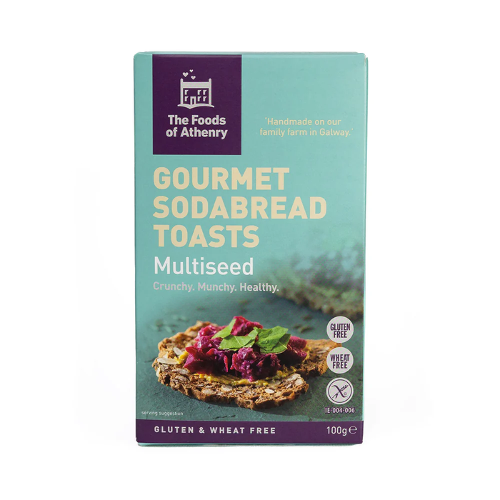 Lebensmittel von Athenry Multiseed Gourmet Toast 12 x 110 g